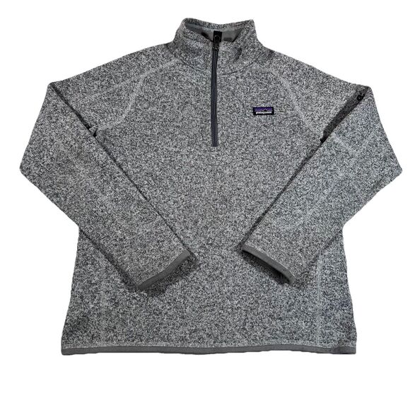 Patagonia Other - Patagonia Better Sweater Heather Grey 1/4 Zip Pullover Fleece Youth XL 14